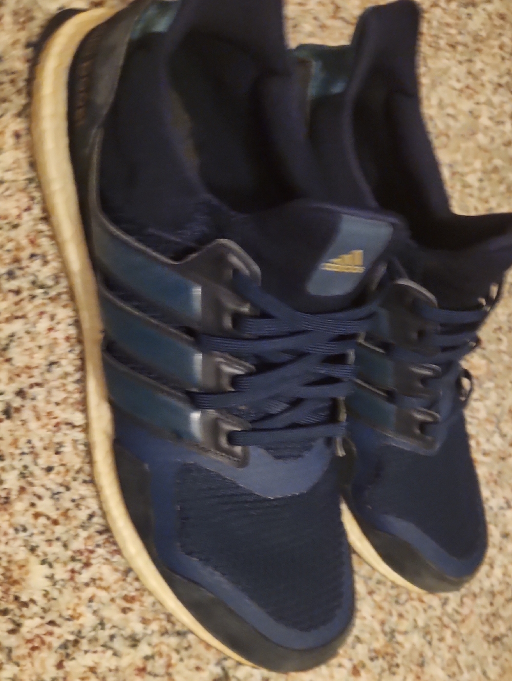 adidas Ultraboost S&L Men’s Navy and Cream Running Sneakers